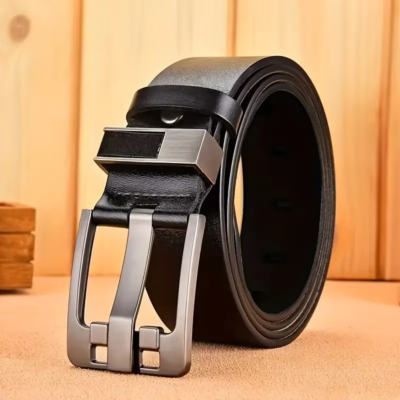 Ceinture de luxe pour hommes, en cuir, boucle ardillon en métal, haute qualité, marque célèbre de styliste, sangle de taille pour Jeans
