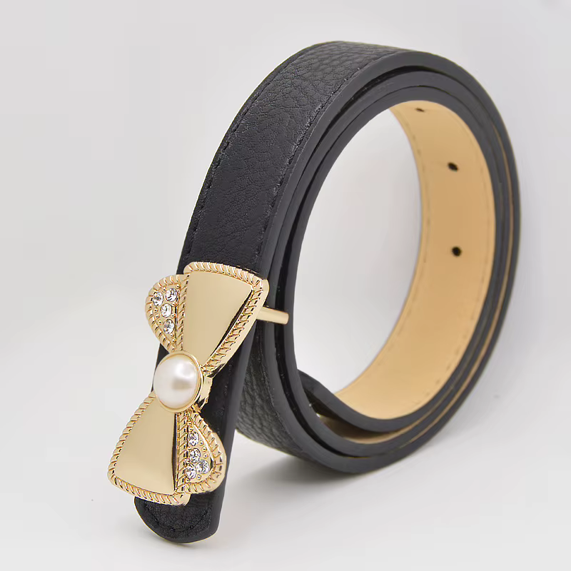 Ceinture en cuir polyvalente pour femme