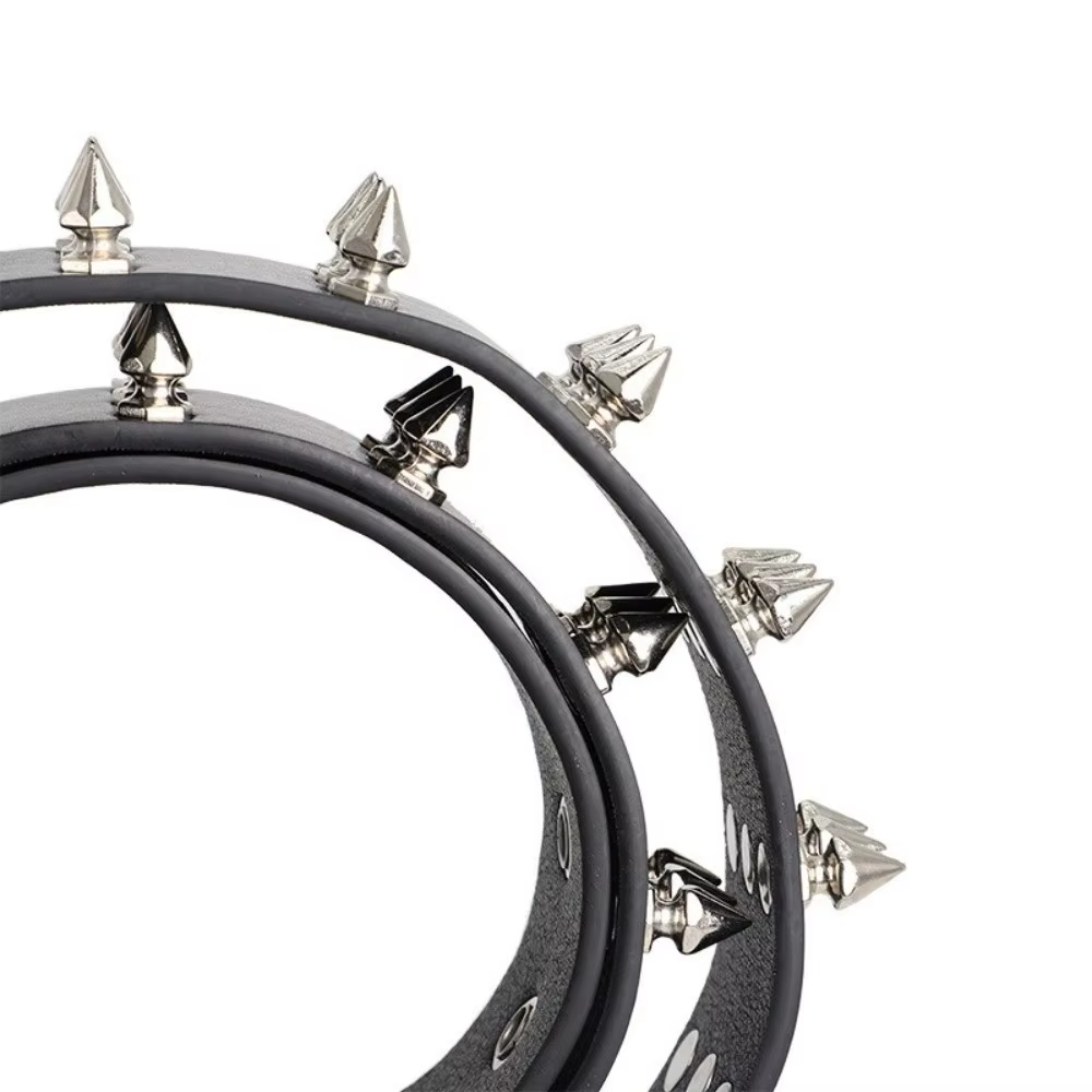 Ceinture rétro à rivets