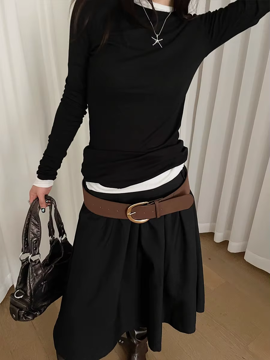 Ceinture large pour femmes