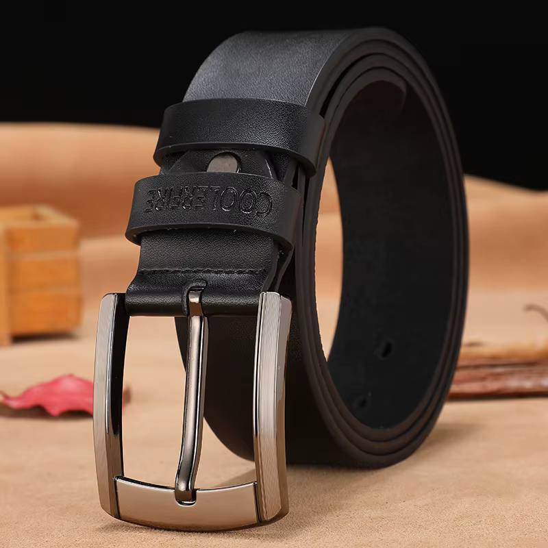 Ceinture en cuir véritable de haute qualité pour hommes