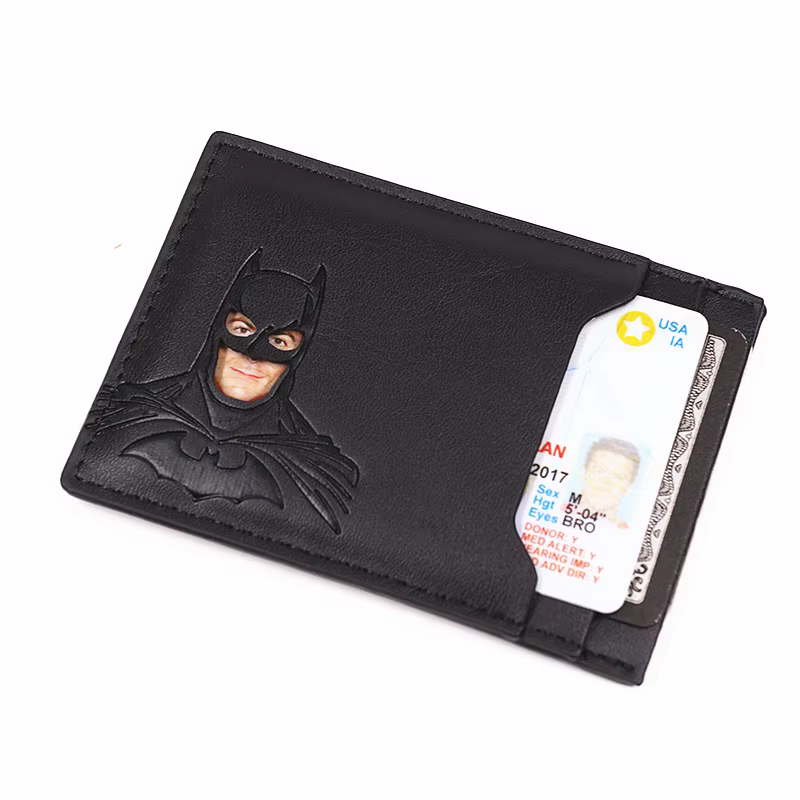 Portefeuille en cuir pour homme