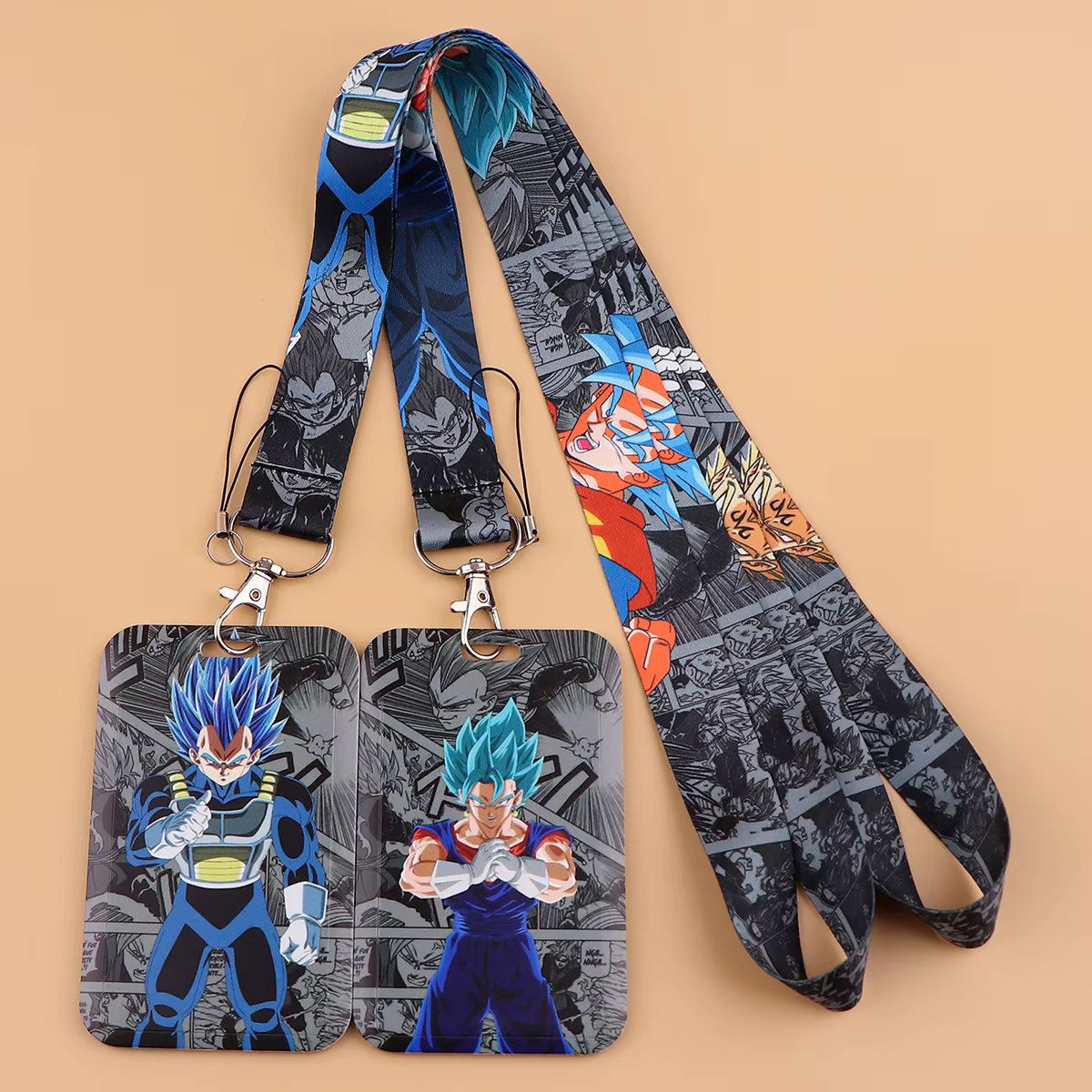 Anime Rick Strap Lanyard for Key ID Card Charm, Danemark ge Holder, DIY Cool Hang Rope Keyring Accessrespiration, Gifts Cosplay