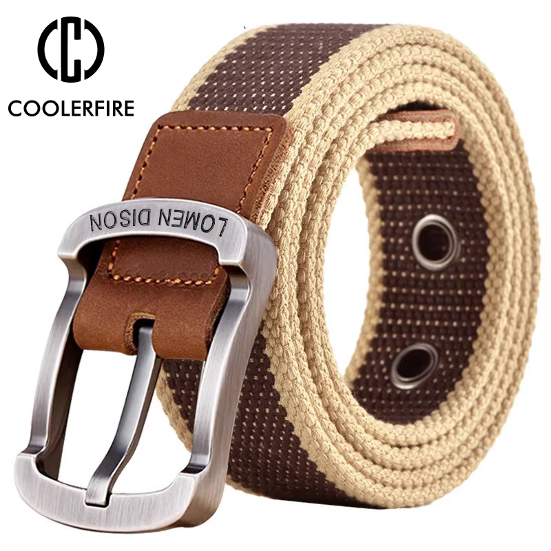 Ceinture en toile pour homme