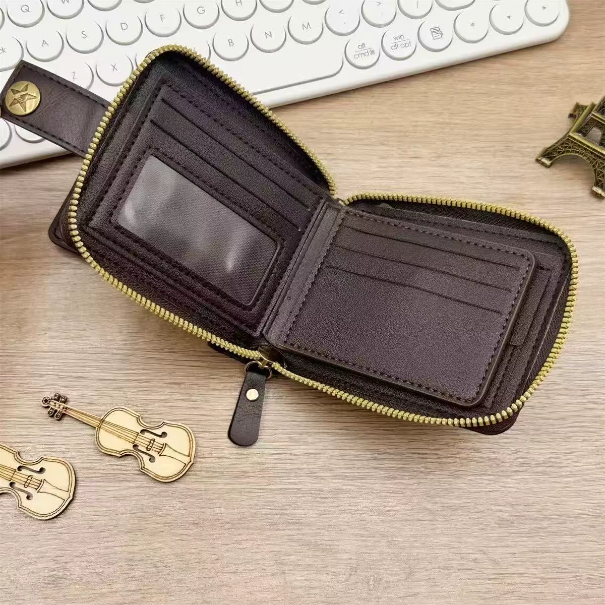 Portefeuille personnalisé pour homme