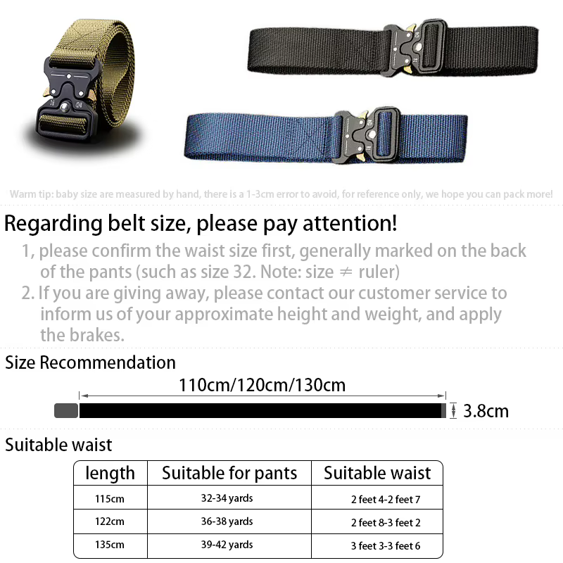 Cobra – ceinture tactique en alliage