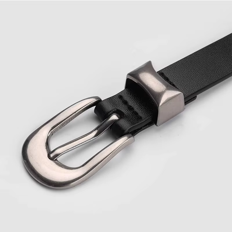 Ceinture en cuir véritable pour femmes
