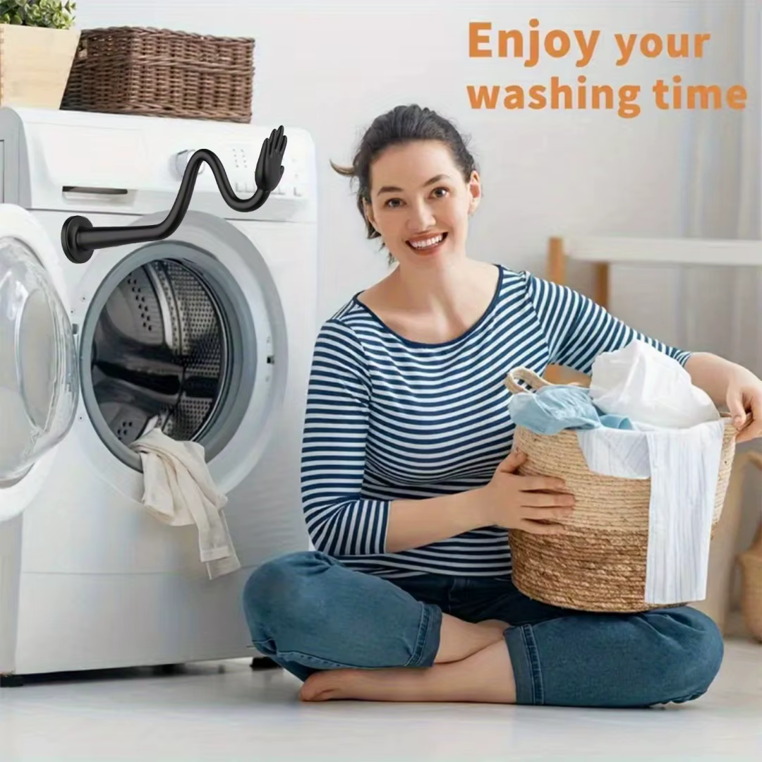 Accessoire de porte pour lave-linge et sèche-linge, bouchon facile à utiliser, pliable et robuste pour l'entretien des appareils frais et sans odeur, accessoire pour lave-linge et sèche-linge