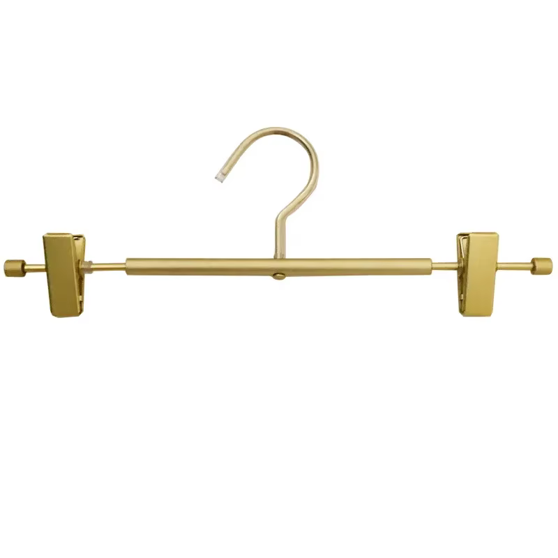 10PC cintres Clips en métal pantalons support cintres gain de place cintre organisateur placard pantalons cintres Leggings cintre en métal
