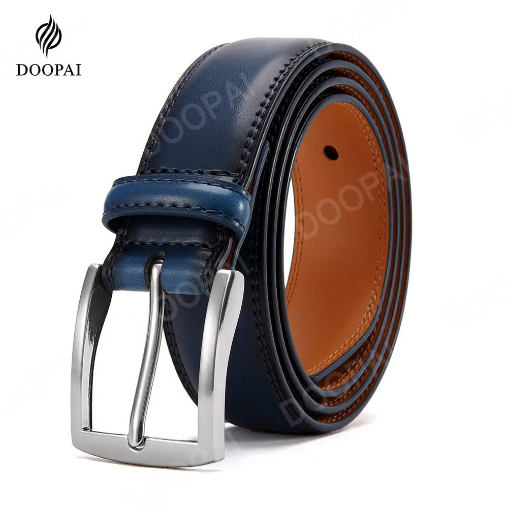 Ceinture pour hommes grande taille 105-155cm haute qualité en cuir véritable longue