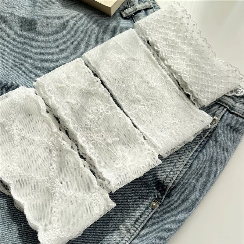 Ceinture en dentelle douce pour femmes