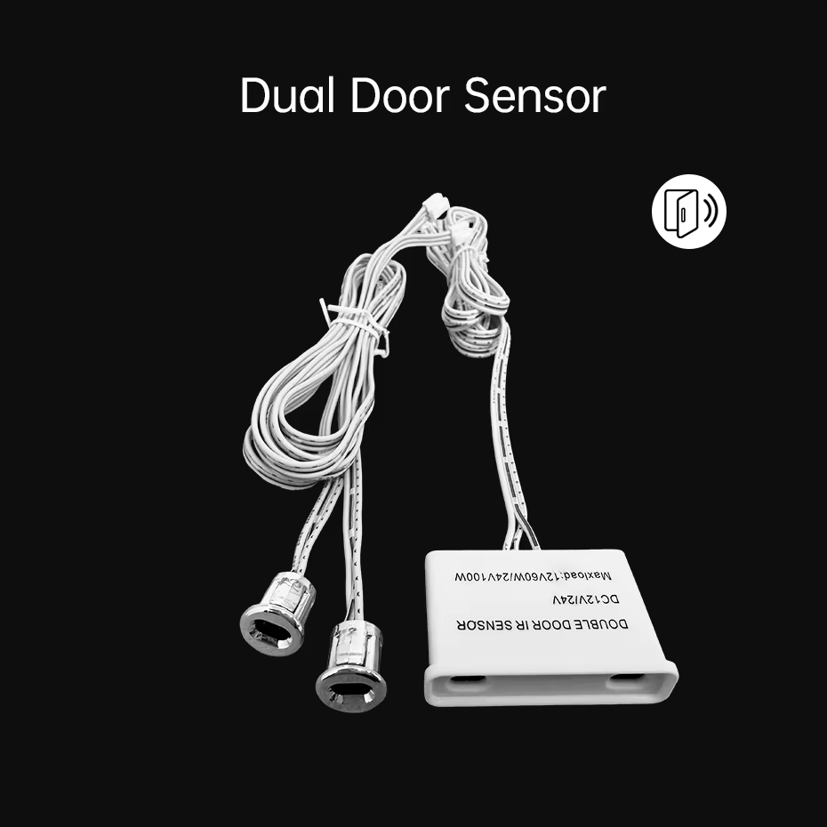 Capteur de porte Dupont DC12V-24V, interrupteur de détection de mouvement double pour armoire, placard, éclairage LED et décoration