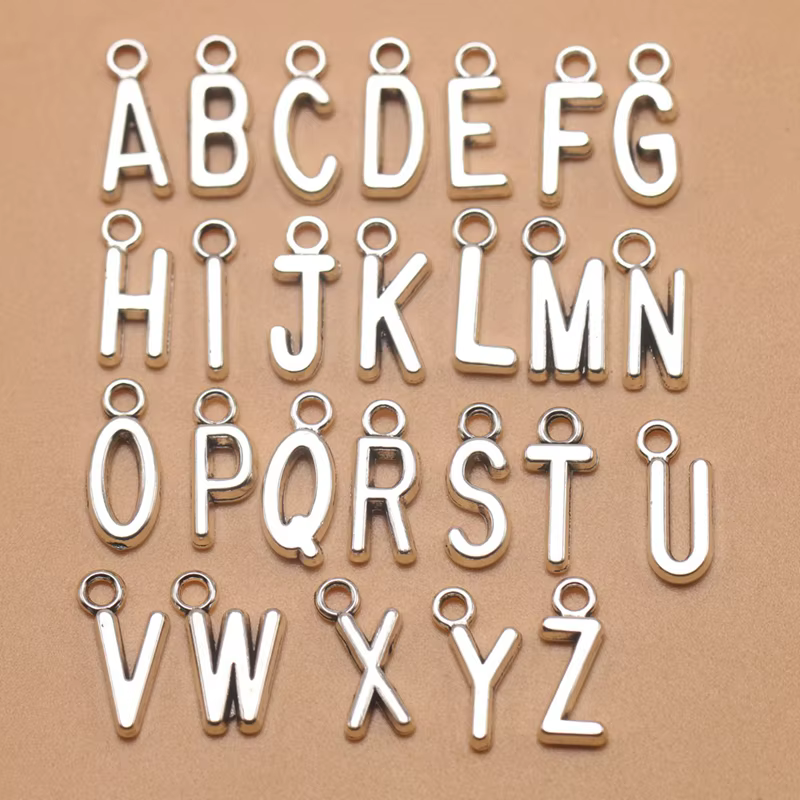 Lettre A-Z porte-clés 1 fer à cheval