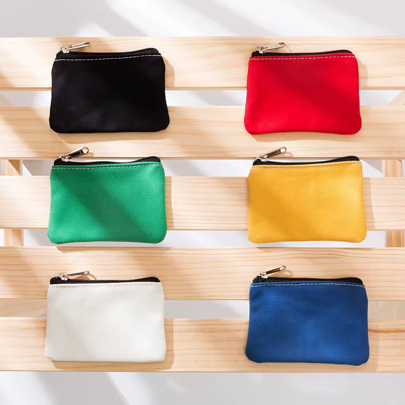 Petit porte-monnaie en toile bricolage