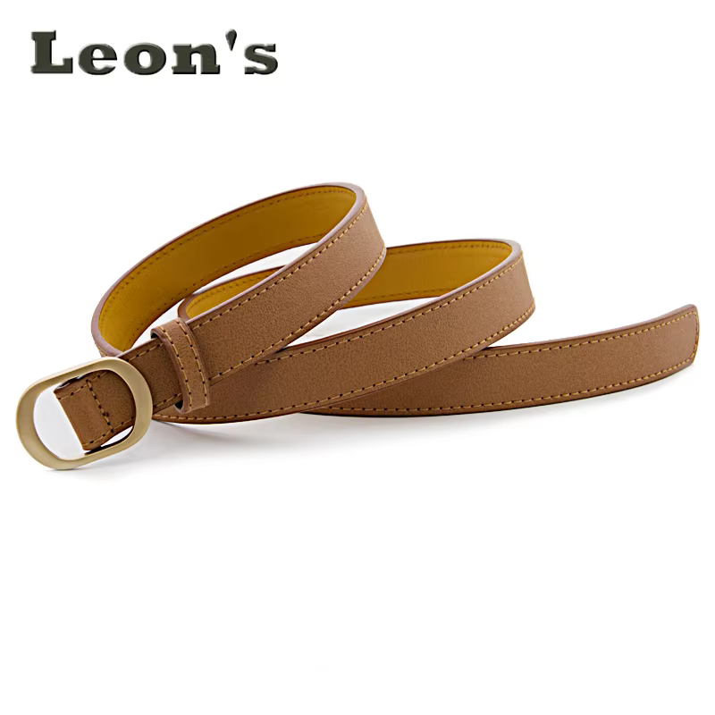 Ceinture à la mode de couleur unie pour femmes