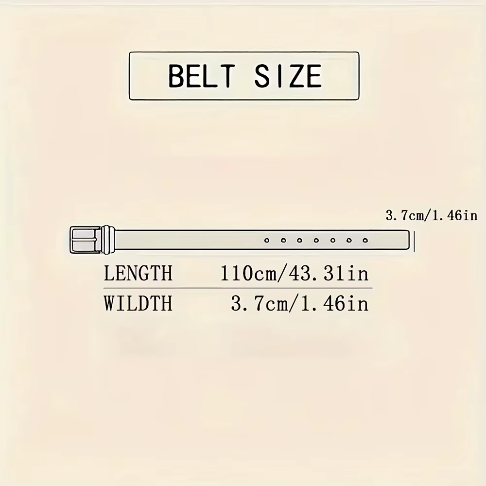 Ceinture pour femme avec boucle rotative noire