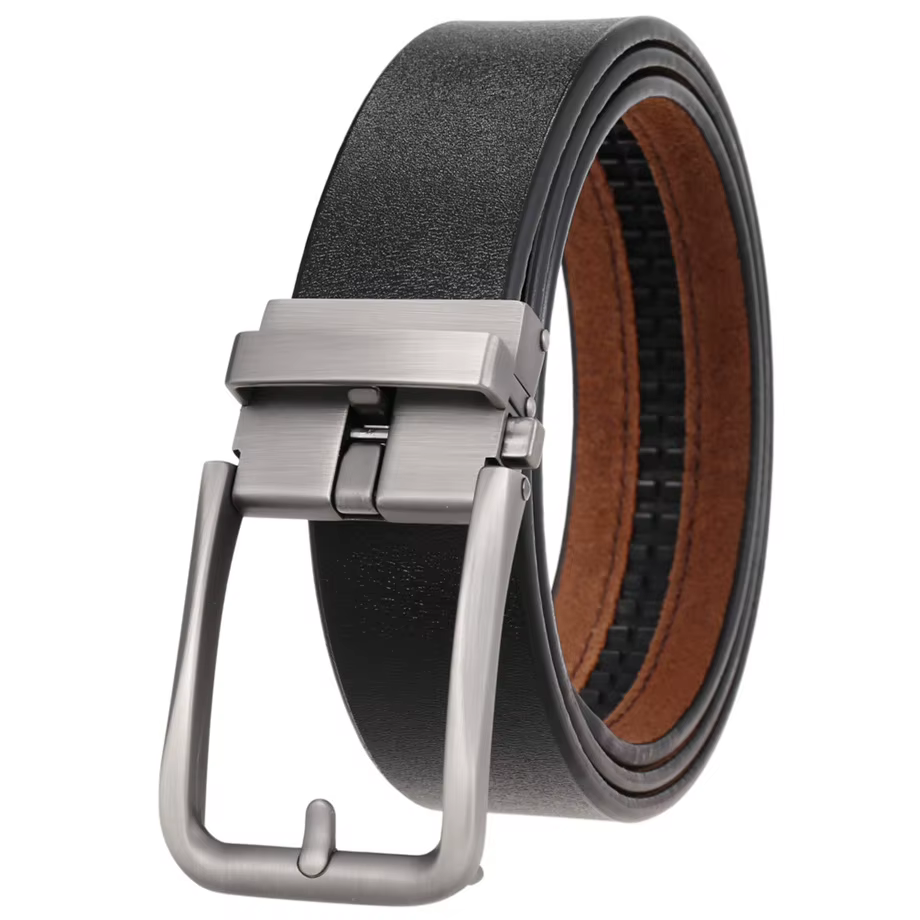 Plyesxale ceintures en cuir véritable pour hommes ceintures pour hommes ceinture de luxe à cliquet avec boucle automatique rétro sangle de taille mâle B1094