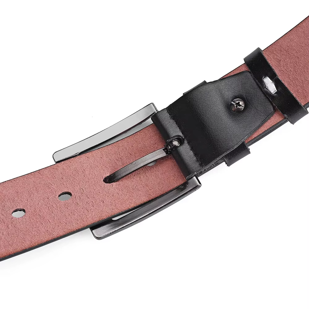 Cuir véritable pour hommes de haute qualité boucle jean peau de vache ceintures décontractées affaires Cowboy ceinture mâle créateur de mode 2024New