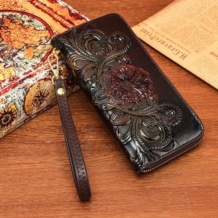 Portefeuille Long de luxe pour femmes