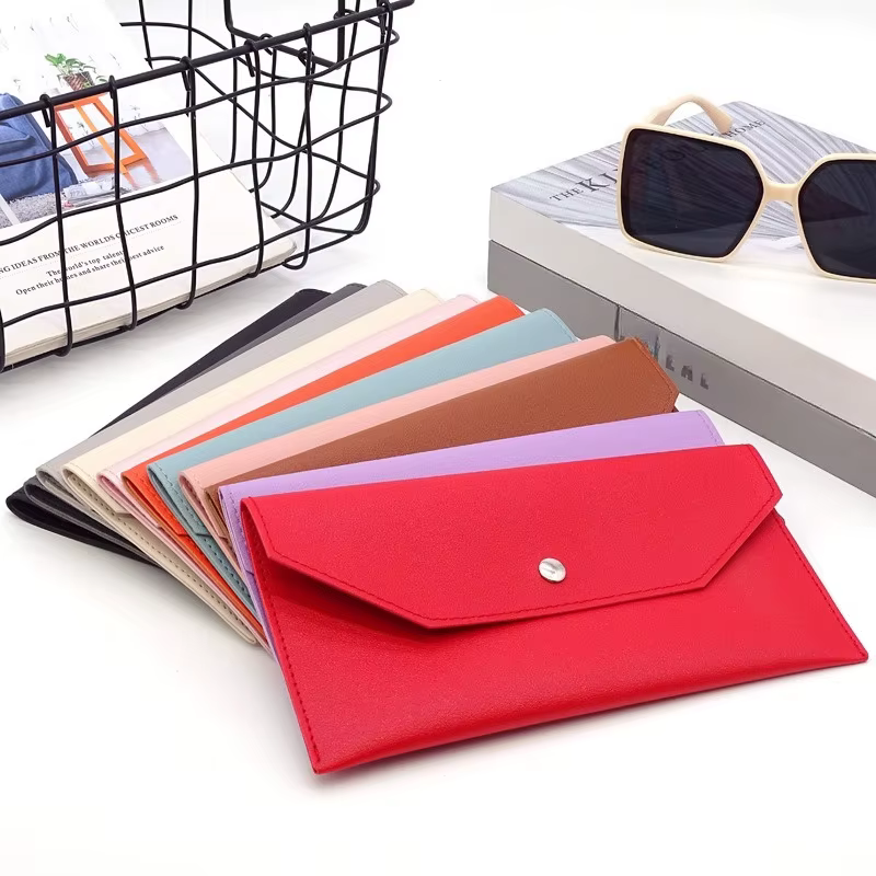Portefeuille en cuir Ultra fin pour femmes