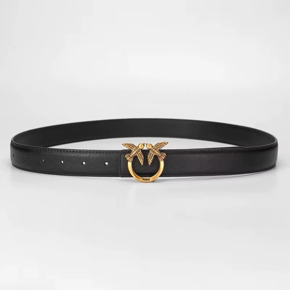 Ceinture de luxe Pinko pour femme 2026 – Design minimaliste avec perles
