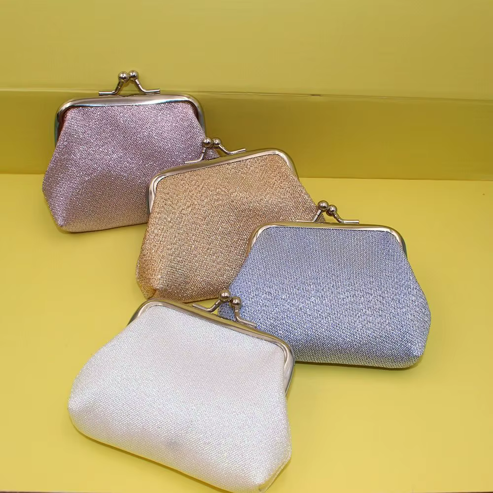 Porte-carte Portable brillant porte-monnaie sac de rangement sac d'argent petit sac à main sac