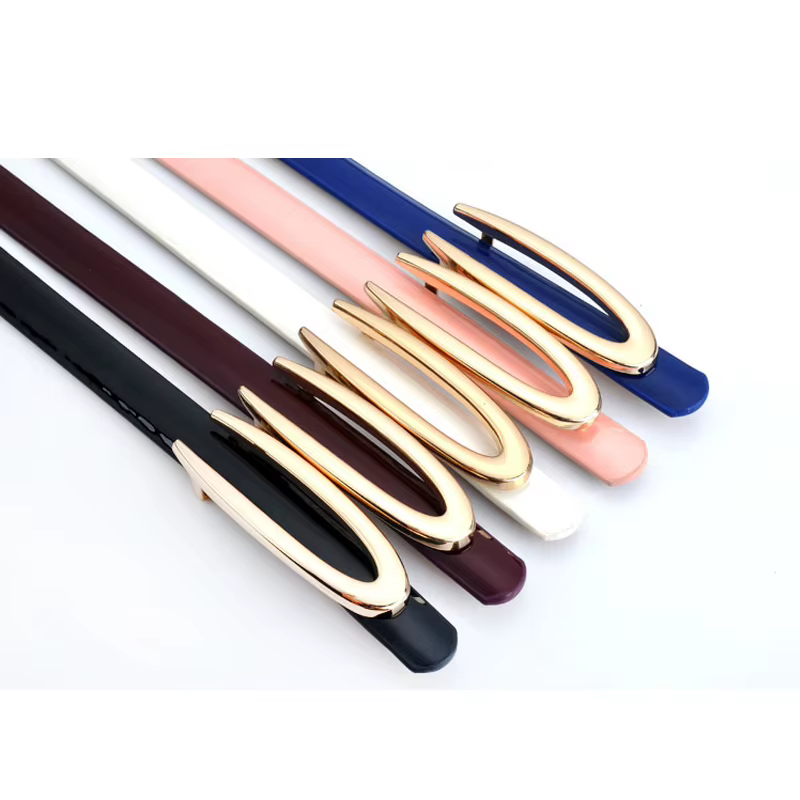 Ceinture en cuir véritable pour femme
