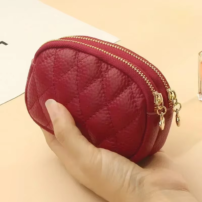 Femmes Mini portefeuille mode cuir femme sac à main porte-carte porte-monnaie court