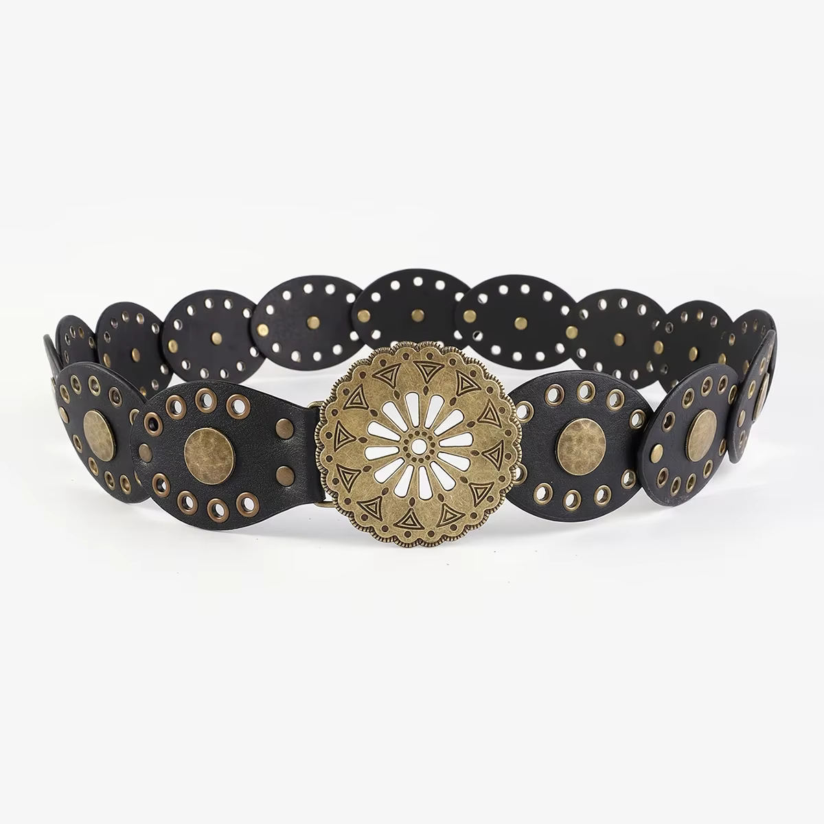 Ceinture de cowboy occidentale rétro