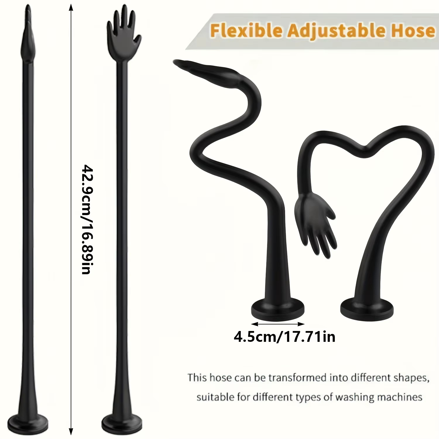 Accessoire de porte pour lave-linge et sèche-linge, bouchon facile à utiliser, pliable et robuste pour l'entretien des appareils frais et sans odeur, accessoire pour lave-linge et sèche-linge