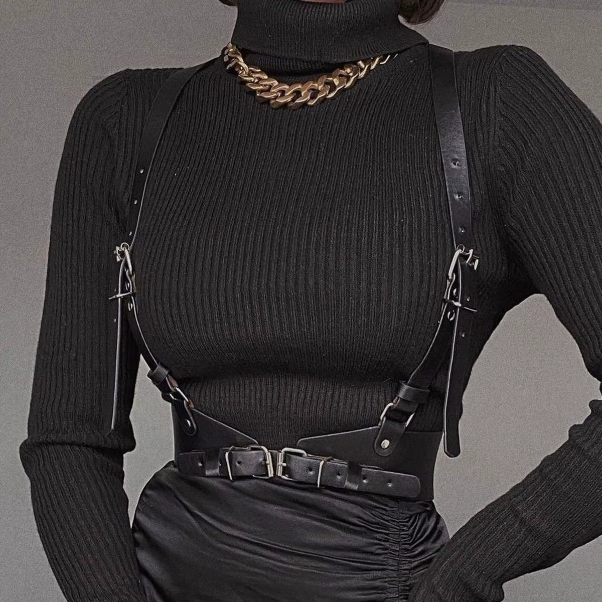 Ceinture décorative Punk pour femmes
