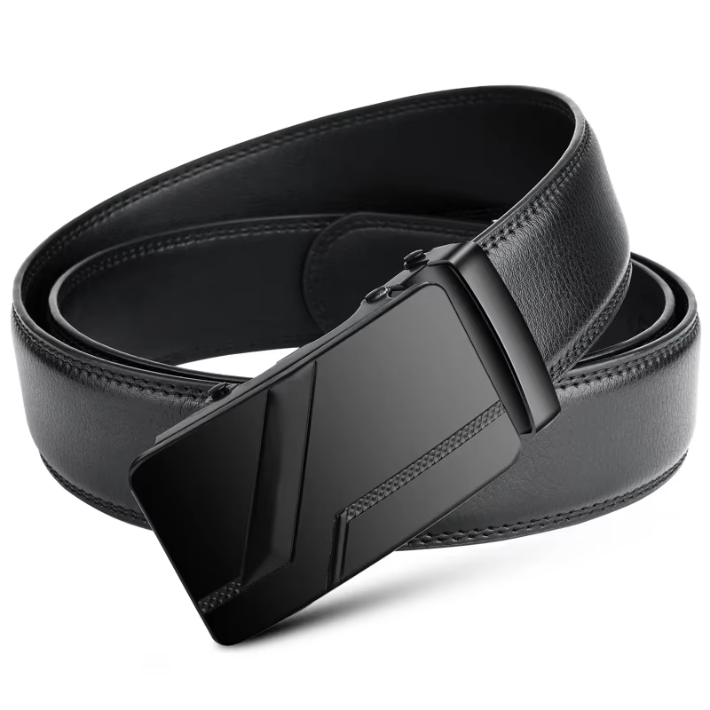 105 - 130 140 150 160 170 cm grande taille ceinture pour hommes marque de mode 3.5 cm automatique Simple boucle