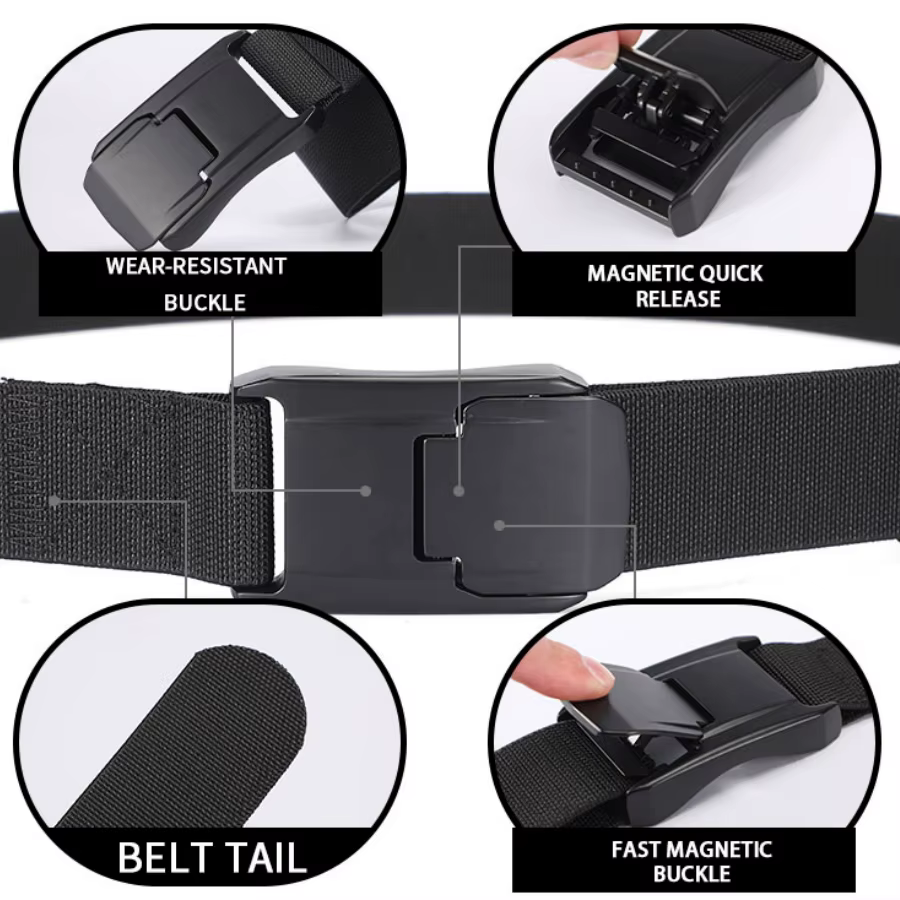 Nouvelle ceinture extensible pour hommes et femmes