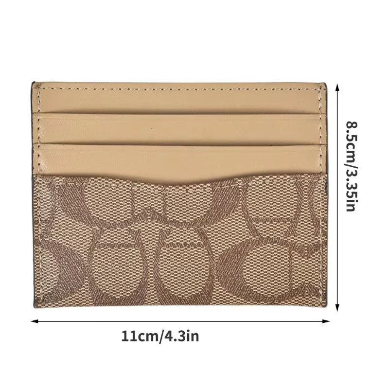 Porte-cartes multifonctionnel de luxe pour femmes