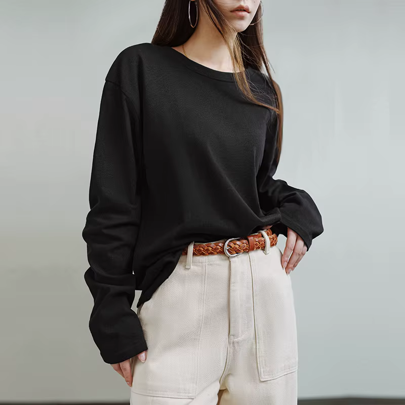 Maden-Ceinture Tressée Vintage en Cuir de Vache pour Femme