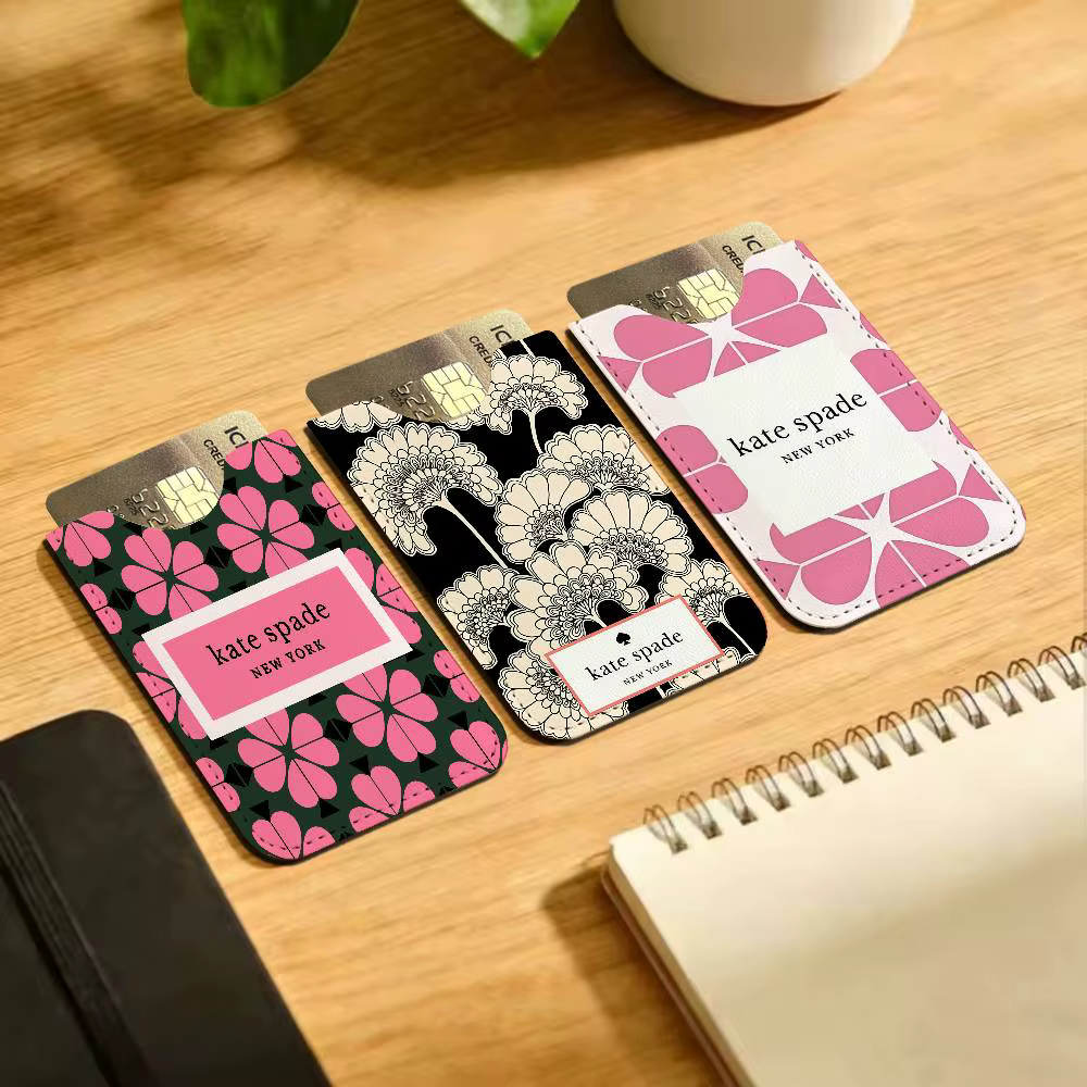 Porte-cartes en cuir léger K-Kate S-Spade