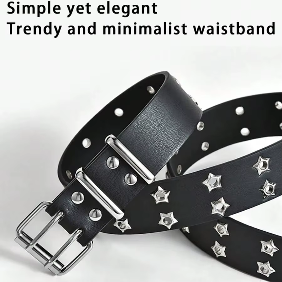Ceinture ajourée de Style Punk pour femmes