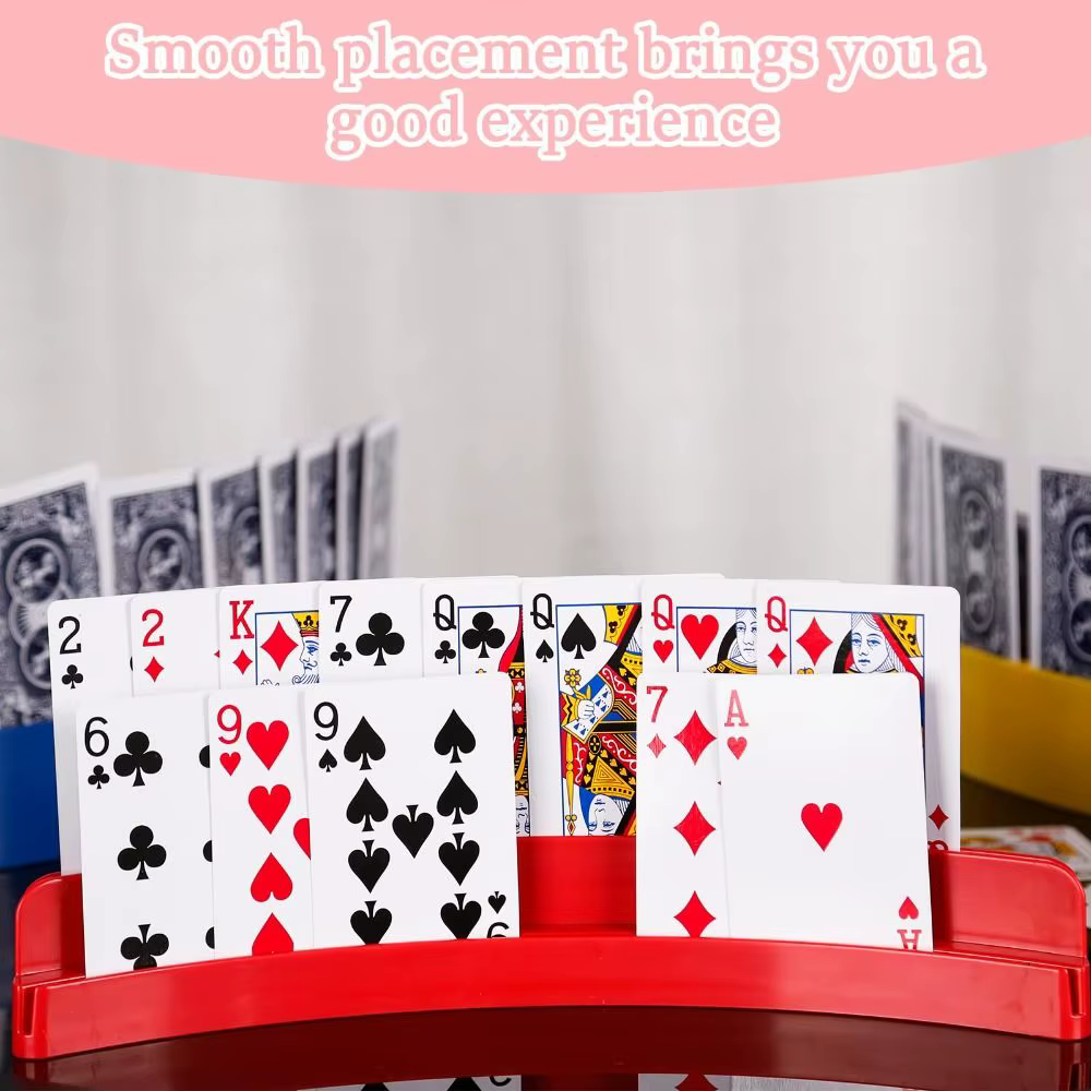 Porte-cartes à deux couches en ABS