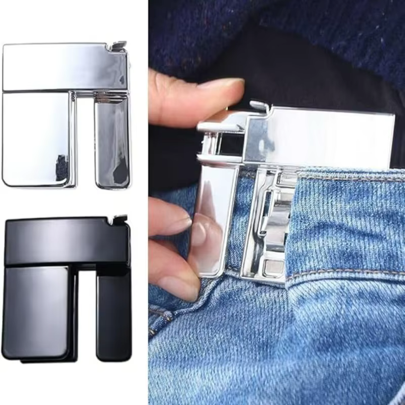 Boucle de ceinture pliante pour pantalon