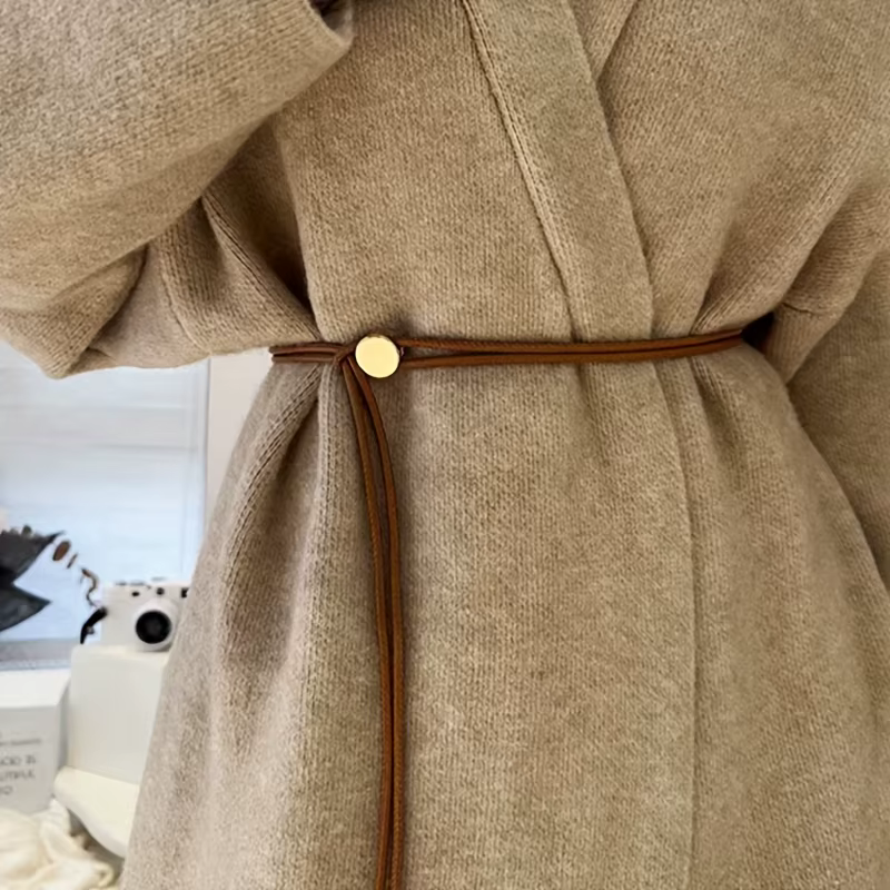 Ceinture réglable pour femmes, fermeture à boucle Non amovible, ceinture pour occasions quotidiennes et spéciales pour robes, chemises, accessoire de mode