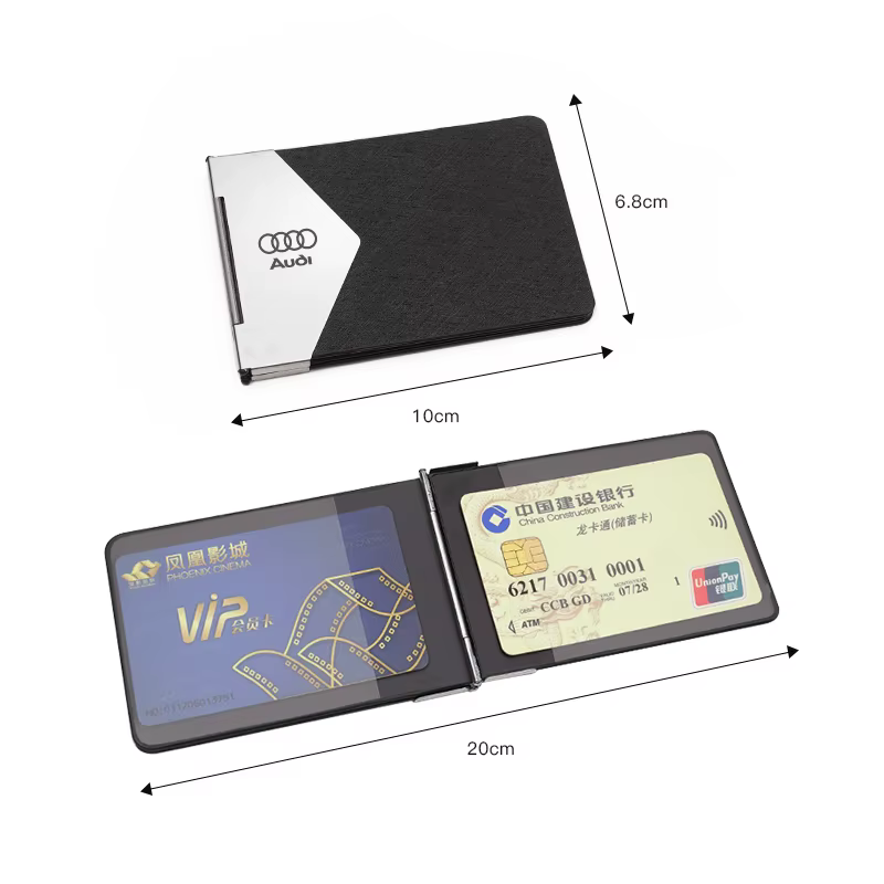 Porte-carte de crédit ultra-fin pour permis de conduire de voiture