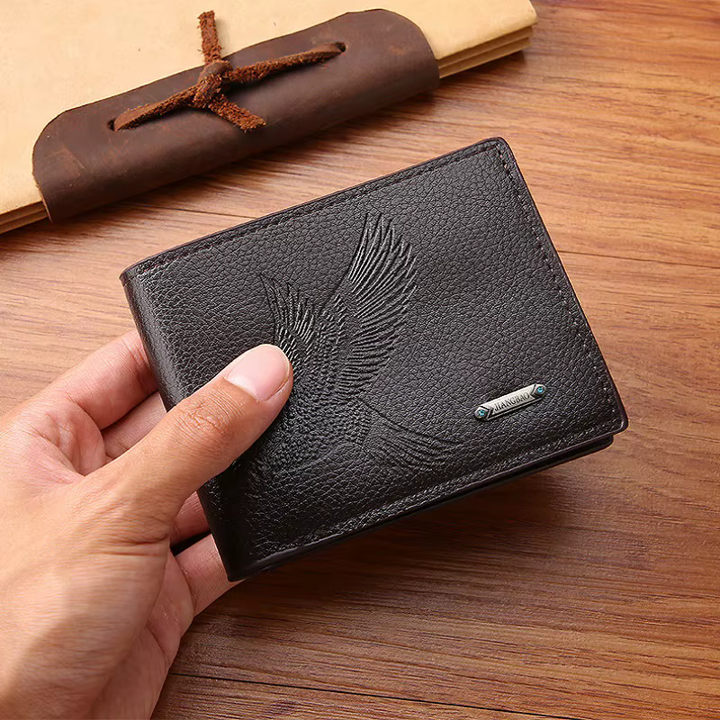 Portefeuilles classiques en cuir pour hommes