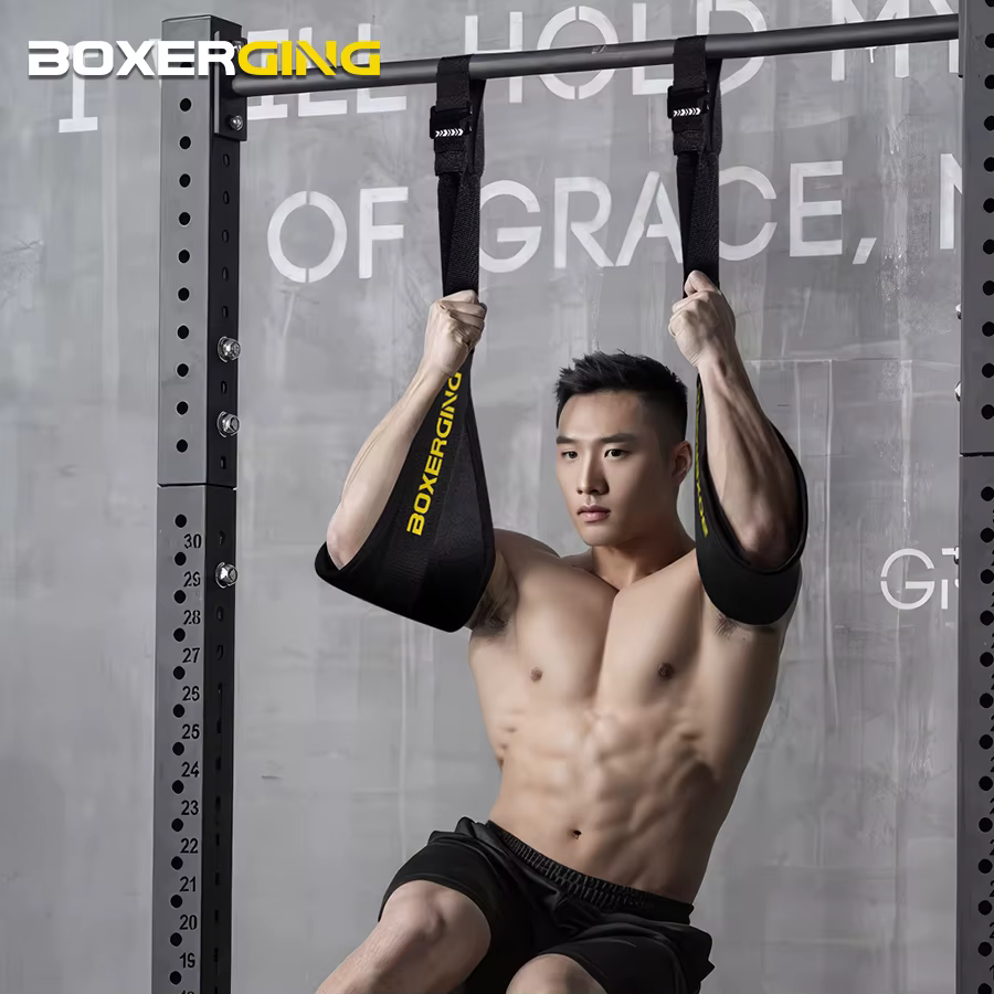 1 paire Fitness ceinture musculaire abdominale suspendus AB sangles de fronde suspendus tractions formation barre horizontale gymnastique ceinture d'entraînement musculaire