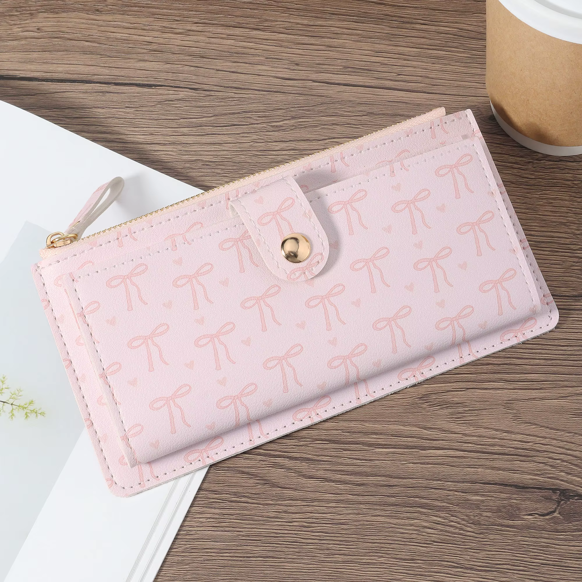 Portefeuille long pour femmes