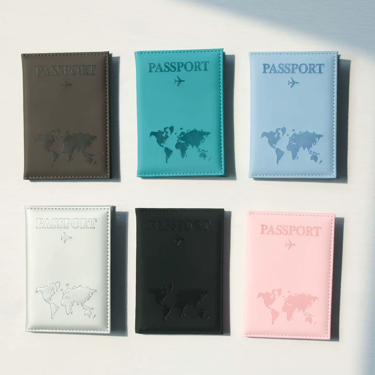 Porte-passeport carte PU couverture de passeport voyage essentiel croisière doit avoir