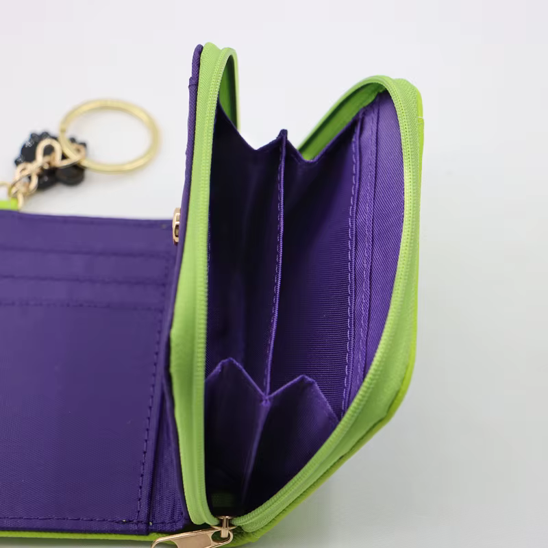 Portefeuille à fermeture éclair 3D Gir en PU