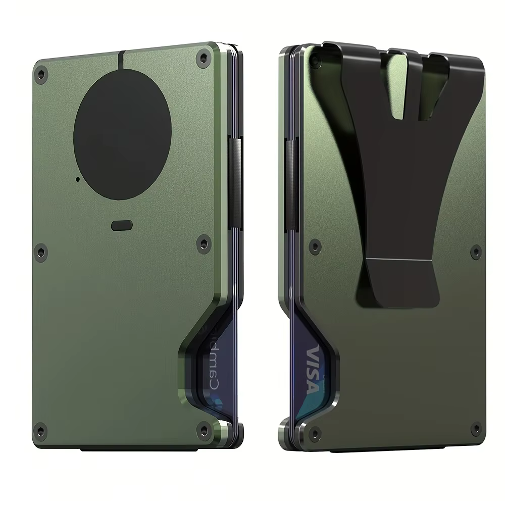 Portefeuille intelligent mince avec application Apple Find My