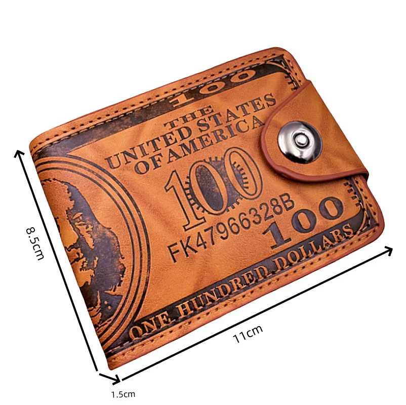 Portefeuille court pour hommes
