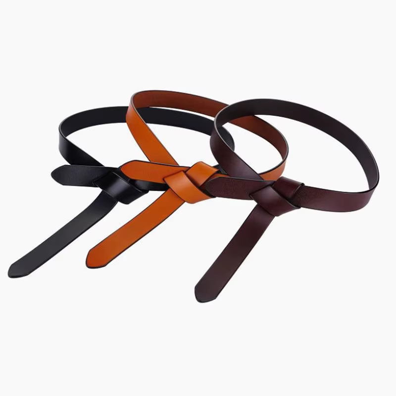 Ceintures en cuir véritable pour femmes