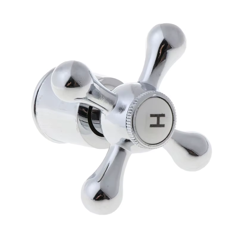 Poignée en cuivre pour accessoires de cuisine et de salle de bain, poignée de robinet de lavabo, 1 ensemble